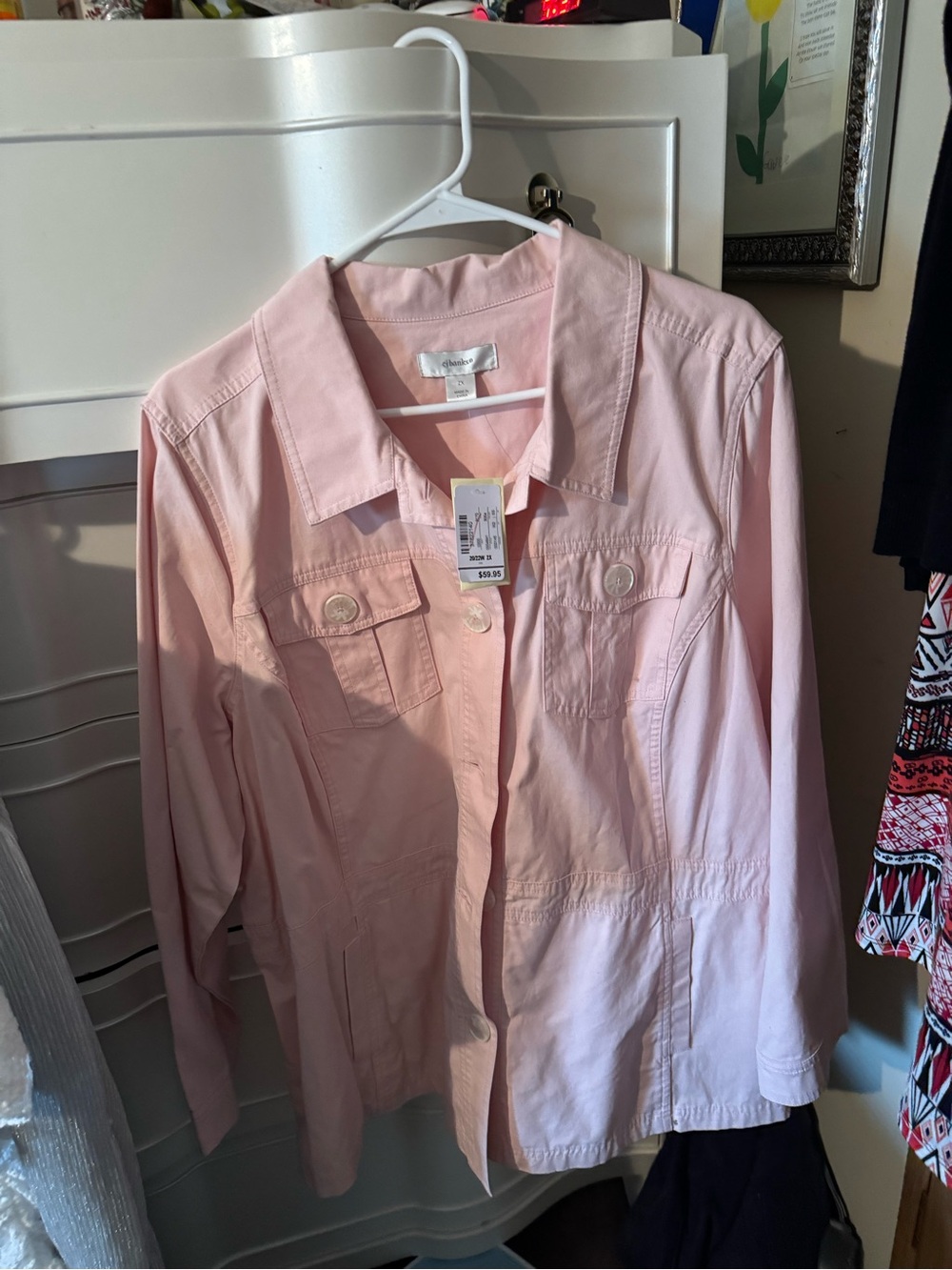 Light Pink Women's Utility Jacket